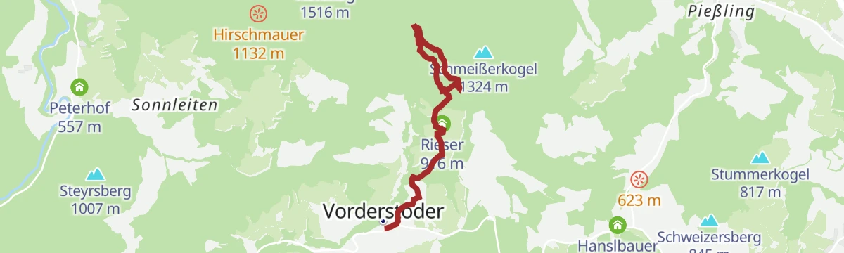 Route map: RieserALMrunde